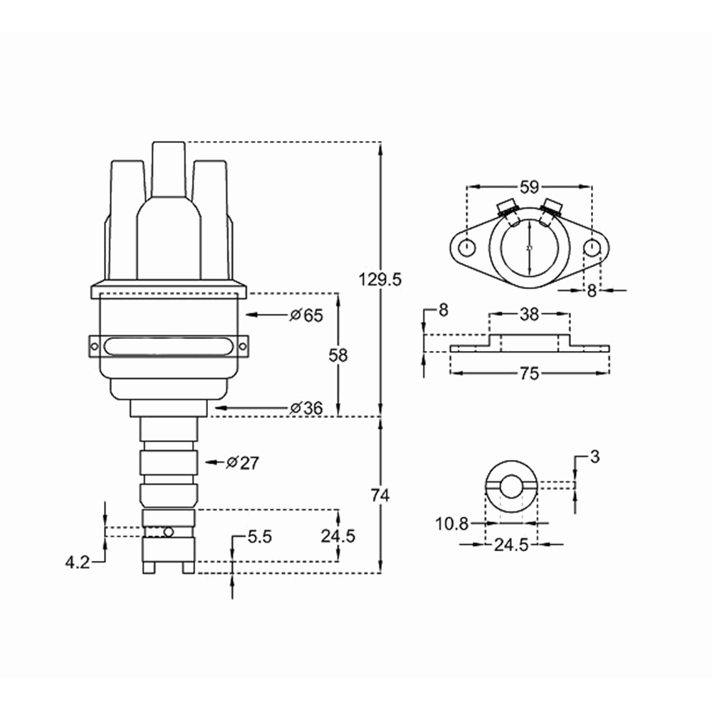 ELEKTRONISCHE ONTSTEKING DV-R