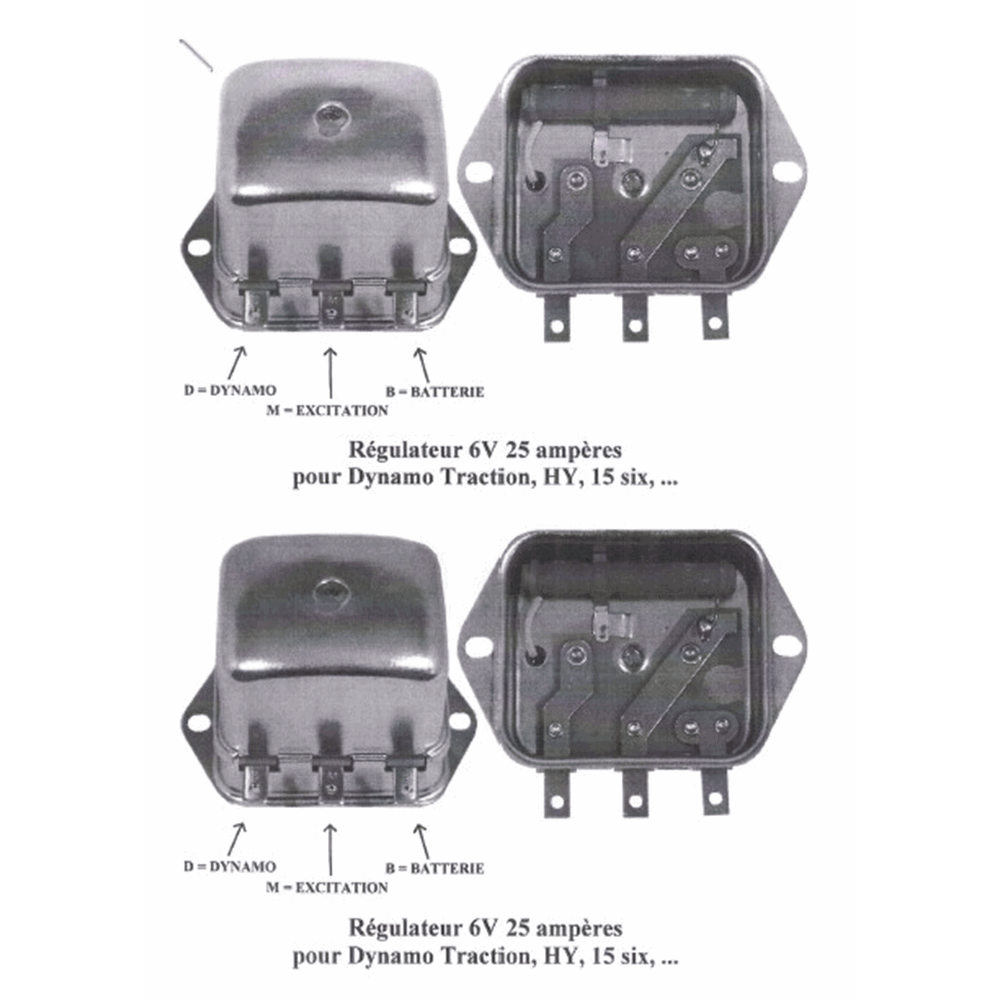 SPANNINGS REGELAAR 6V MECH.