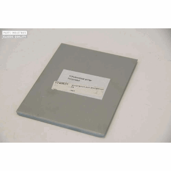 KRIKSTEUNPLAAT ACHTER HORIZ. KRIKSTEUNPLAAT ACHTER HORIZ.