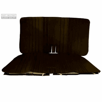 HOES VOORBANK ZWART SKAI