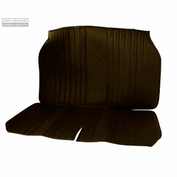 HOES ACHTERBANK ZWART SKAI