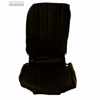 HOES STOEL RECHTS ZWART SKAI