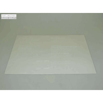 STICKER VOORRAADVAT LHM STICKER VOORRAADVAT LHM