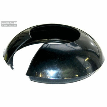 STUURWIEL ONDERKAP ZWART