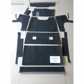 TAPIJT SET INTERIEUR GRIJS