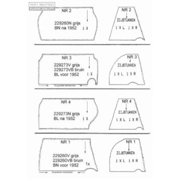 TAPIJT SET KOFFER GRIJS