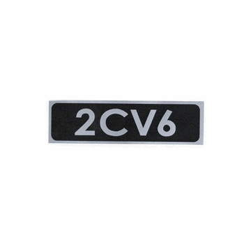 STICKER 2CV6
