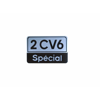 STICKER 2CV6 SPECIAL
