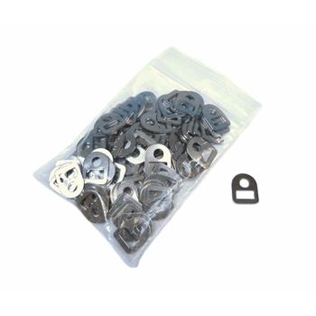 KLEMBAND KLIPJES PER 100 (8MM) KLEMBAND KLIPJES PER 100 (8MM)