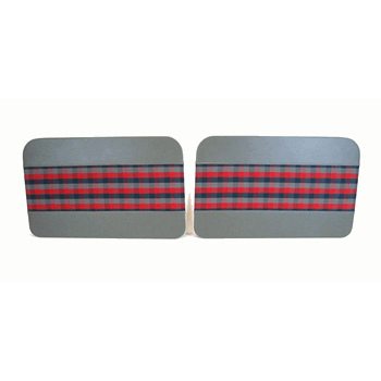 SET DEURPANELEN VOOR ROOD/BLAU SET DEURPANELEN VOOR ROOD/BLAU