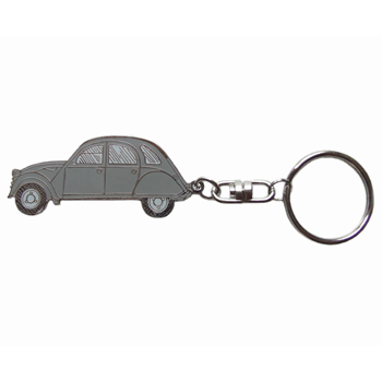 SLEUTELHANGER 2CV GRIJS