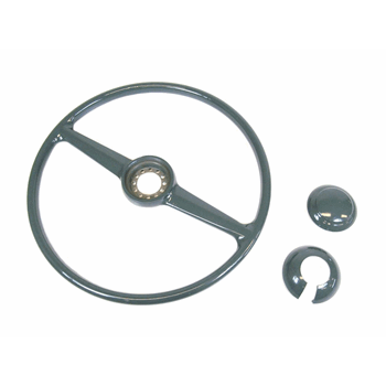 STUURWIEL 2 SPAAKS GRIJS