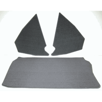 TAPIJT SET KOFFER GRIJS