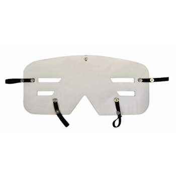 WINTERSCHERM ALU GRILLE WIT