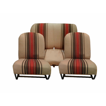 BEKLEDINGSET BEIGE RAYE ASYMMETRISCH