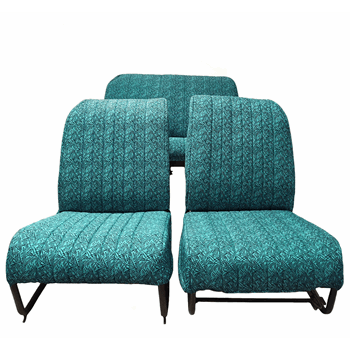 BEKLEDINGSET GROEN BATONNET SYMMETRISCH