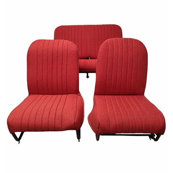 BEKLEDINGSET ROOD DIAMANTE SYMMETRISCH