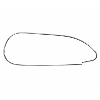 KOPLAMPSIERLIJST LV RVS