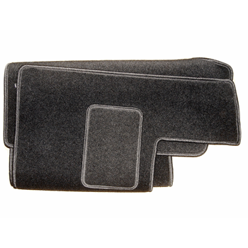 MATSET OMGEZOOMD ZWART