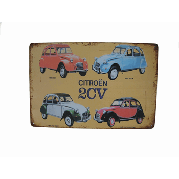 METAAL BORD CITROEN 2CV 4TYPES