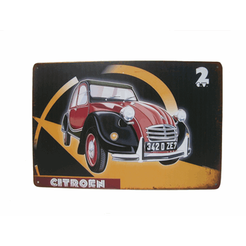 METAAL BORD CITROEN 2CV CHARLE